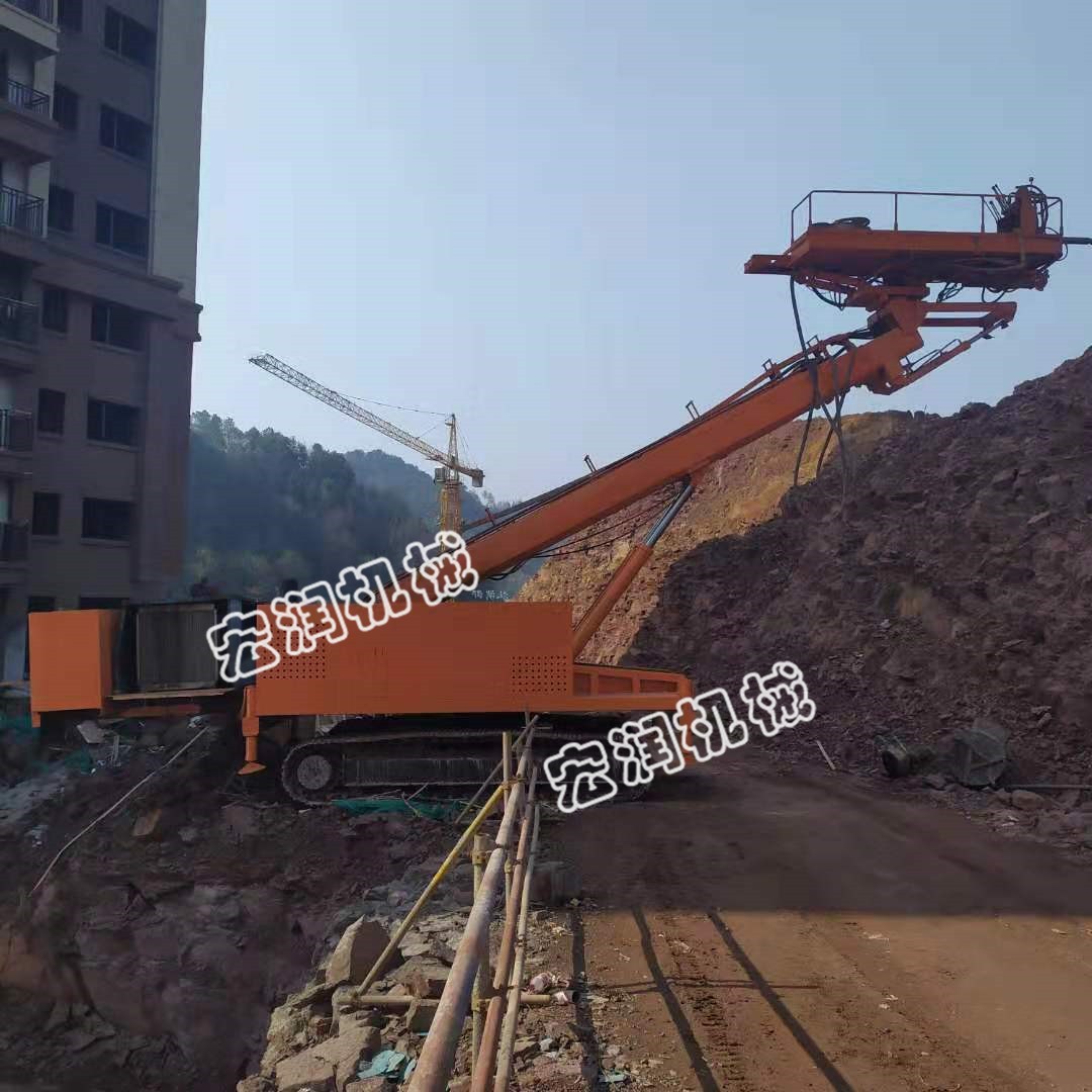 相較于傳統(tǒng)的錨固鉆機，宏潤護坡鉆機的優(yōu)勢？