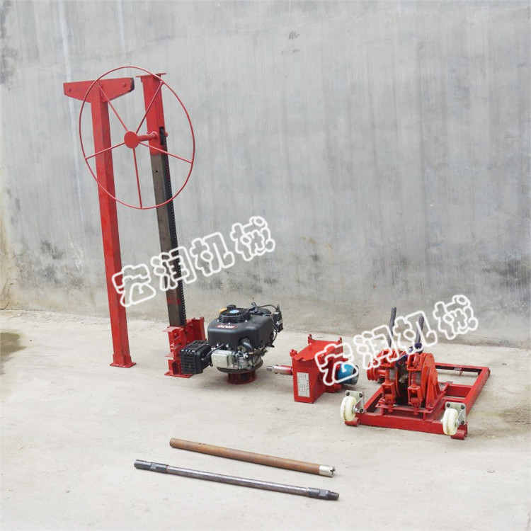 廠家生產(chǎn)汽油取芯機(jī)，戶外取芯勘探鉆機(jī)